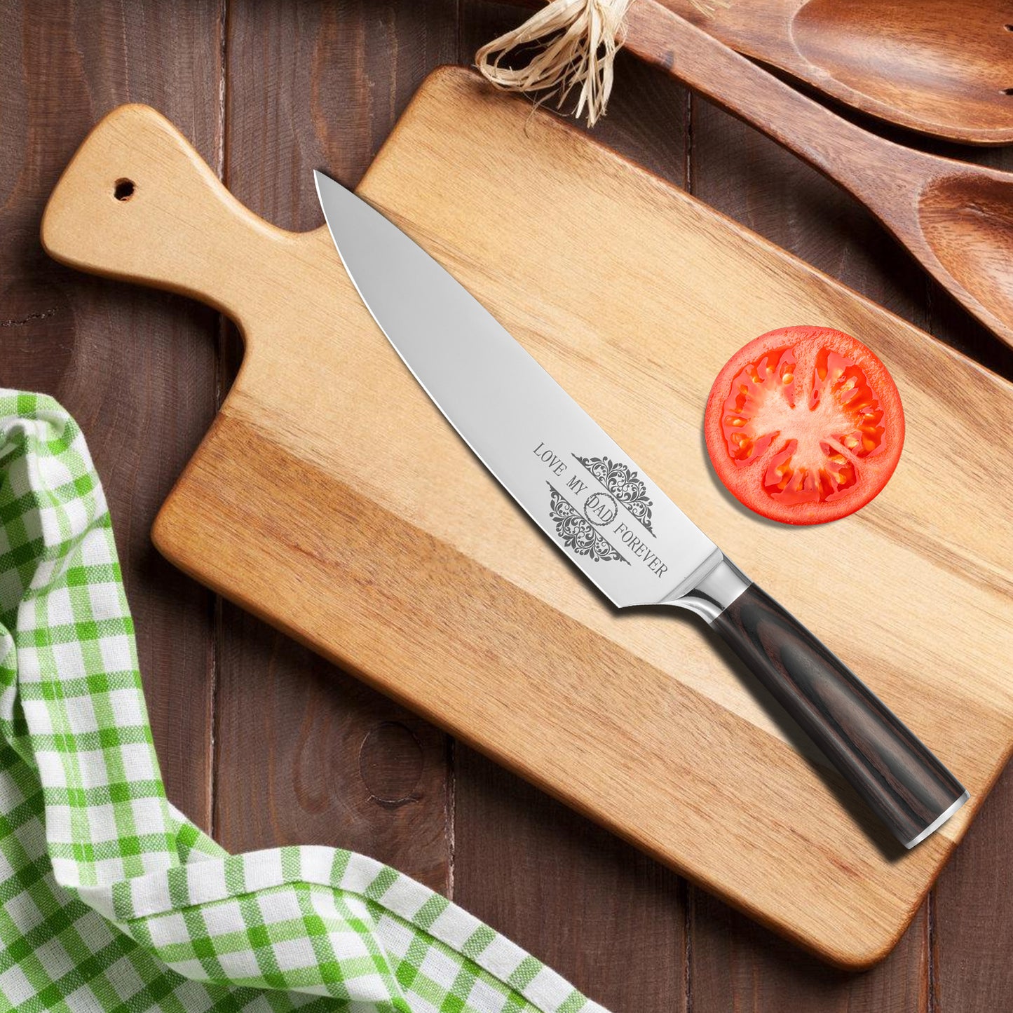 Mothers Day gift for Mom high quality knife with love note