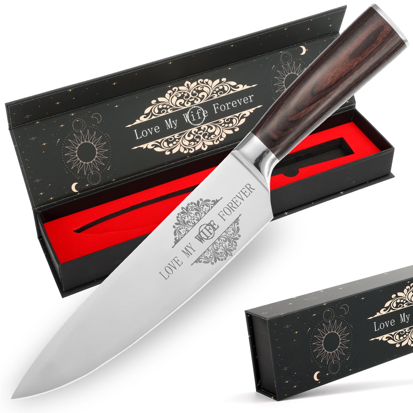 Mothers Day gift for Mom high quality knife with love note